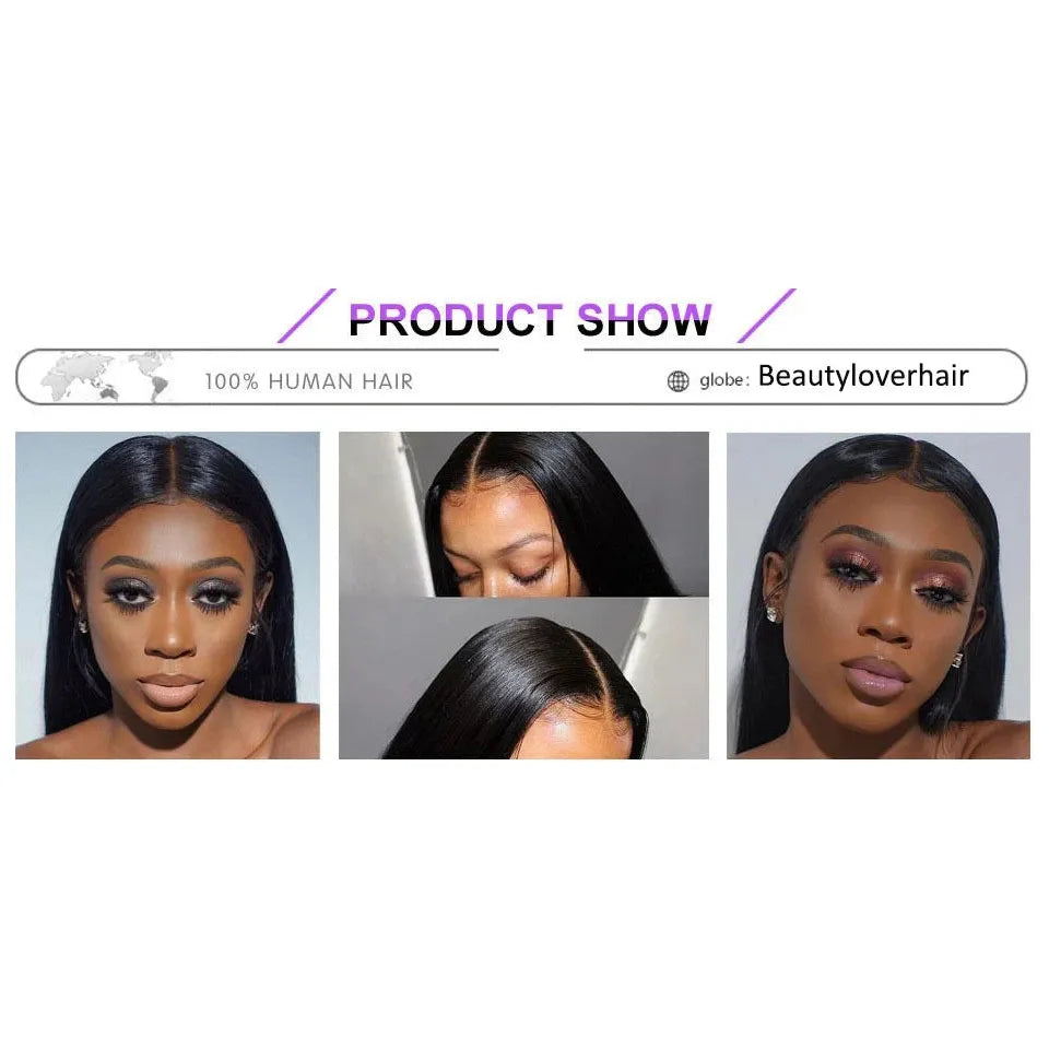 6X4 Water Wave Glueless Wig Human Hair Ready To Wear Lace Closure Glueless Wigs Human Hair Pre-Cut 30 Inch Brazilian Human Hair